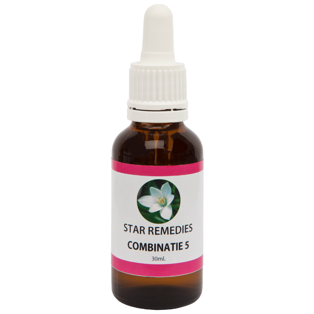 Pipetflesje 30ml. Bloesem Essence Combinatie 5 | Star Remedies