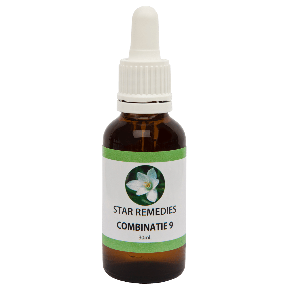 Pipetflesje 30ml. Bloesem Essence Combinatie 9 | Star Remedies